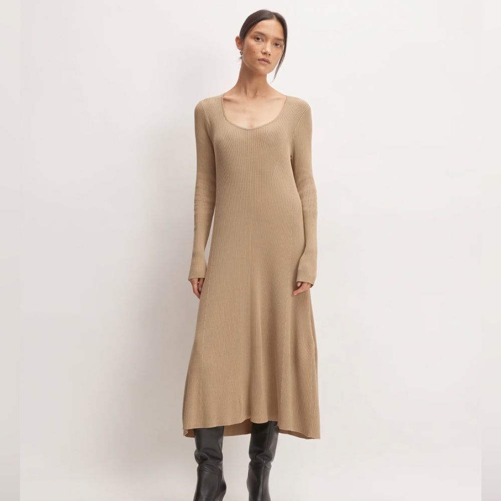 EVERLANE
The Ribbed Scoopneck Dress XS